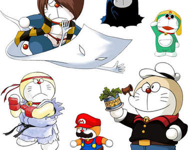 好個小叮噹（哆啦A夢）變裝秀，能不看嗎？