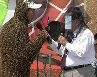 神奇《蜜蜂大叔》出現在韓國素人歌唱大賽...