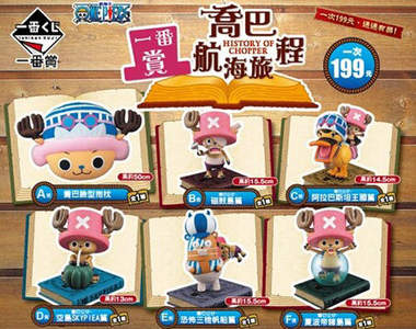 喬巴ONLY一番賞《喬巴航海旅程》九月中開始