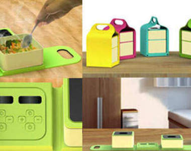 每天都可以吃熱騰騰的便當好開心～