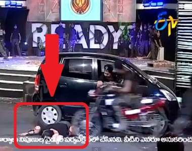 印度達人秀?猛男秀?吃玻璃被車輾樣樣來...