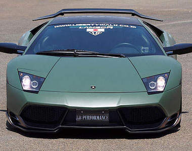 迷彩綠內在美《Lamborghini Murcielago》大牛也想從軍報國?(誤)