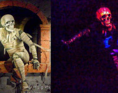 韓國《3D夜光展》~暗濛濛暗濛濛