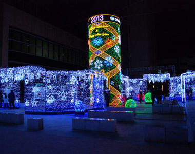 大邱《聖誕街景》~點亮整個大邱夜晚