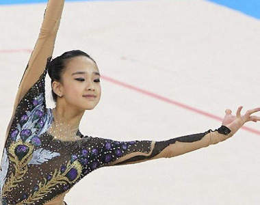 奧運體操新女神孫妍在❤~金妍兒要哭哭了T^T