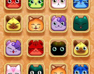 《喵喵方塊》App ~超療癒系的貓貓方塊遊戲~