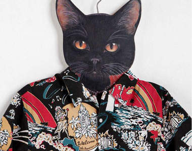 奇特《動物衣架》~今天你想讓它穿成什麼樣？