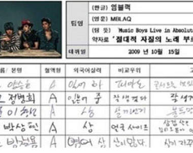 韓國男團的《筆跡》~這樣追得到美眉嗎(°Д°)?