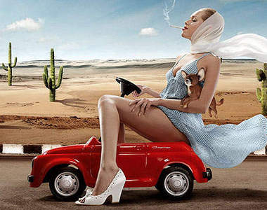 既性感又成人限定～這些真是車車的廣告嗎？