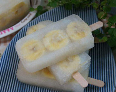 清涼健康《香蕉冰》麻煩來一支