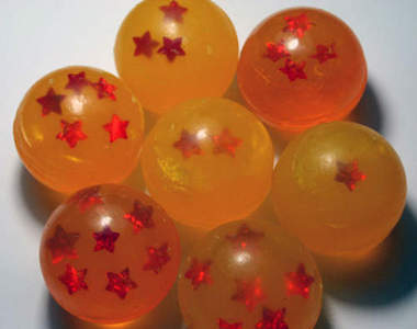 已經蒐集到七顆《龍珠肥皂》了～神龍您快快出來吧！