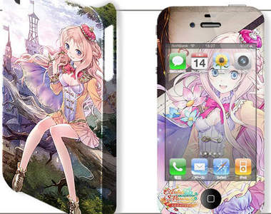 《鍊金術士梅露露》圖樣iPhone4/4S保護殼&保護貼 預約受付中♥