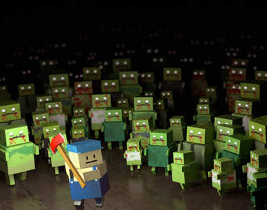 殭屍 x Minecraft x 開心農場 =?