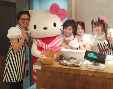關東第一家《Hello Kitty Cafe Restaurant》～異國風滿點的凱蒂貓啡廳
