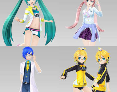  PSV《初音未來-名伶計畫-f》這回的初音滿滿夏日風情