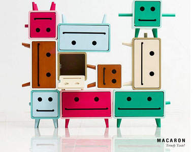 超可愛《積木櫃》讓你家變有趣