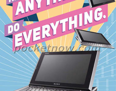 Sony最新海報 透露將推出混合型《VAIO U》筆電！