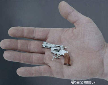 石平!《Swiss Mini Gun》世界上最小的手槍