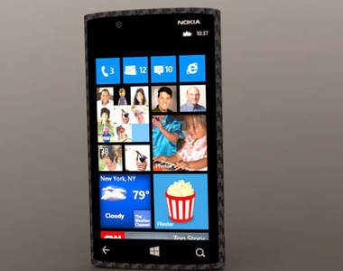 全新碳纖Lumia 940概念新機 有種說不出的前衛感吶