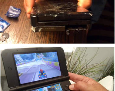 「我的3DS被狗吃了怎麼辦？！」...只好買3DSLL？