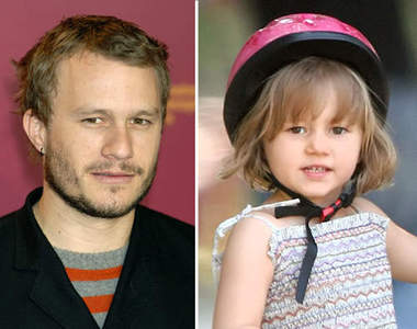 嚇一跳...瑪蒂達萊傑 與爸爸相似度95%