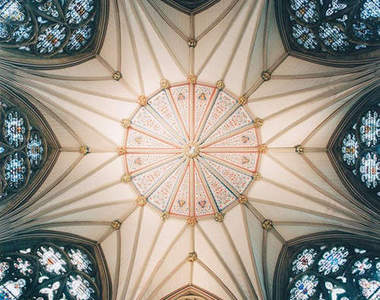 萬花筒天花板 參觀時別忘了抬頭