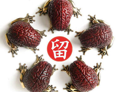 Emilio Garcia 大作－《腦蛙》Jumping Brain 限量推出紅銅版呀～～！ 