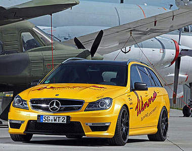 大補丸入口！這輛賓士C63 AMG旅行車現在很火～