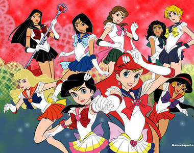 國外同人二次創作的「美少女戰士」～感覺很不一樣喔！