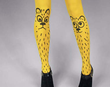 《塗鴉褲襪》讓你的雙腿展現不一樣的風情～★