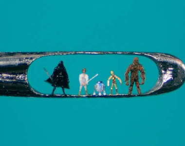 針孔世界：超微型雕刻（不是要偷窺啦～）