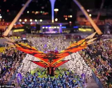 讓人驚奇的巴西狂歡節短片《The City of Samba 》