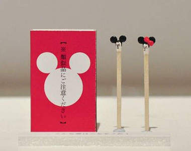 《童話色彩火柴包裝》真捨不得在火柴棍上點火啊♡