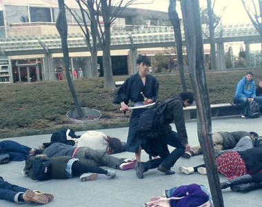 《六本木武士砍人事件》看到還不趕快逃！？