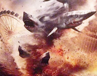 鯊龍卷 鯊魚+龍捲風的極度震撼電影 預計明年推出