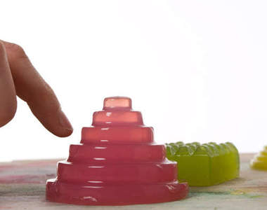 《果凍樂器》只要一碰到它　果凍就會＂叫＂給你聽（誤）