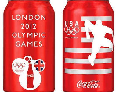 可口可樂《2012倫敦奧運紀念罐》登場