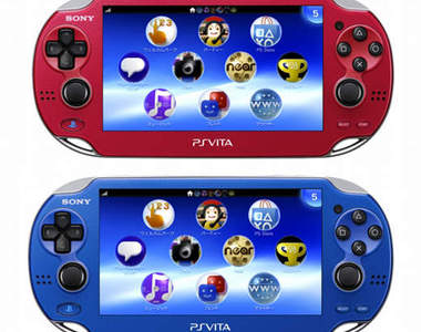 PS VITA「絕色紅」&「寶石藍」新色亮相 還能拿來看漫畫?!