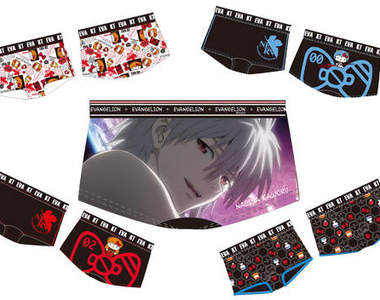 《福音戰士凱蒂貓內褲》EVA × HELLO KITTY 新款女生內褲～亮點是！？