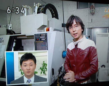 巴納比(的外套)現身NHK?!原來記者先生是同好