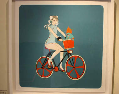 《快打旋風》美國創作展 這麼居家的春麗你看過嗎？