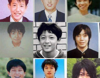 《明星小時候》日本男明星的畢業照大公開～好青澀的一段時光呀！