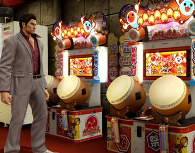 《人中之龍5》PS3也可以玩到太鼓達人了？！ヽ(◕ ω ◕)ノ