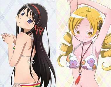 《魔法少女小圓》小焰＆學姊 新泳裝PVC登場