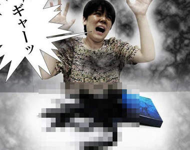 打開《貞子詛咒箱》的瞬間！裡面出現了...... ∑(・д・ﾉ)ﾉ