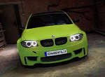 SchwabenFolia改造《BMW 1系列M Coupe》像芥末一樣嗆辣~ SchwabenFolia改造《BMW 1系列M Coupe》像芥末一樣嗆辣~