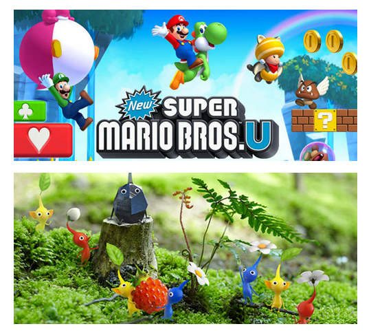 Wii U規格公開 皮克敏3 與 新超級瑪莉歐兄弟u 打頭陣