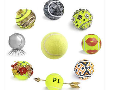 獨一無二的 2012 設計師款《美網造型網球》～