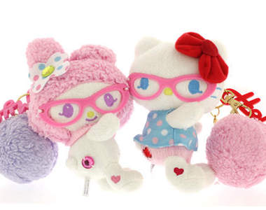 超時髦的《凱蒂貓眼鏡娘》跟《美樂蒂眼鏡娘》♥