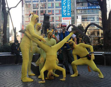 謎樣的皮卡丘集團　你確定小孩子看到不會被嚇哭嗎？